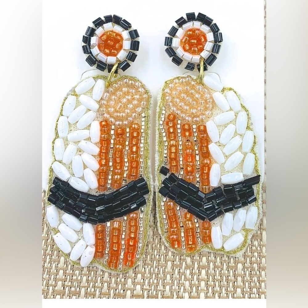 Fashion jewelry sushi seed bead earrings
